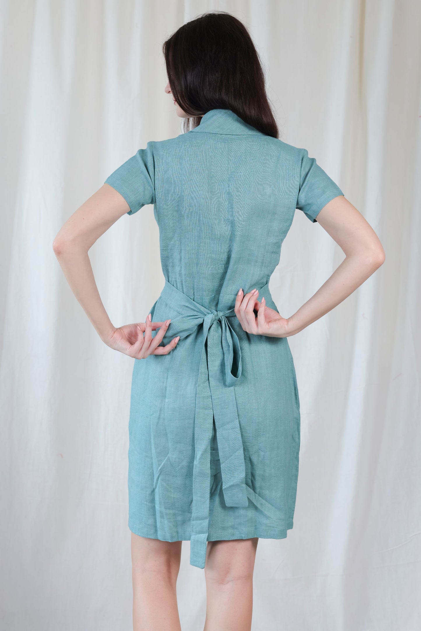 linen robe