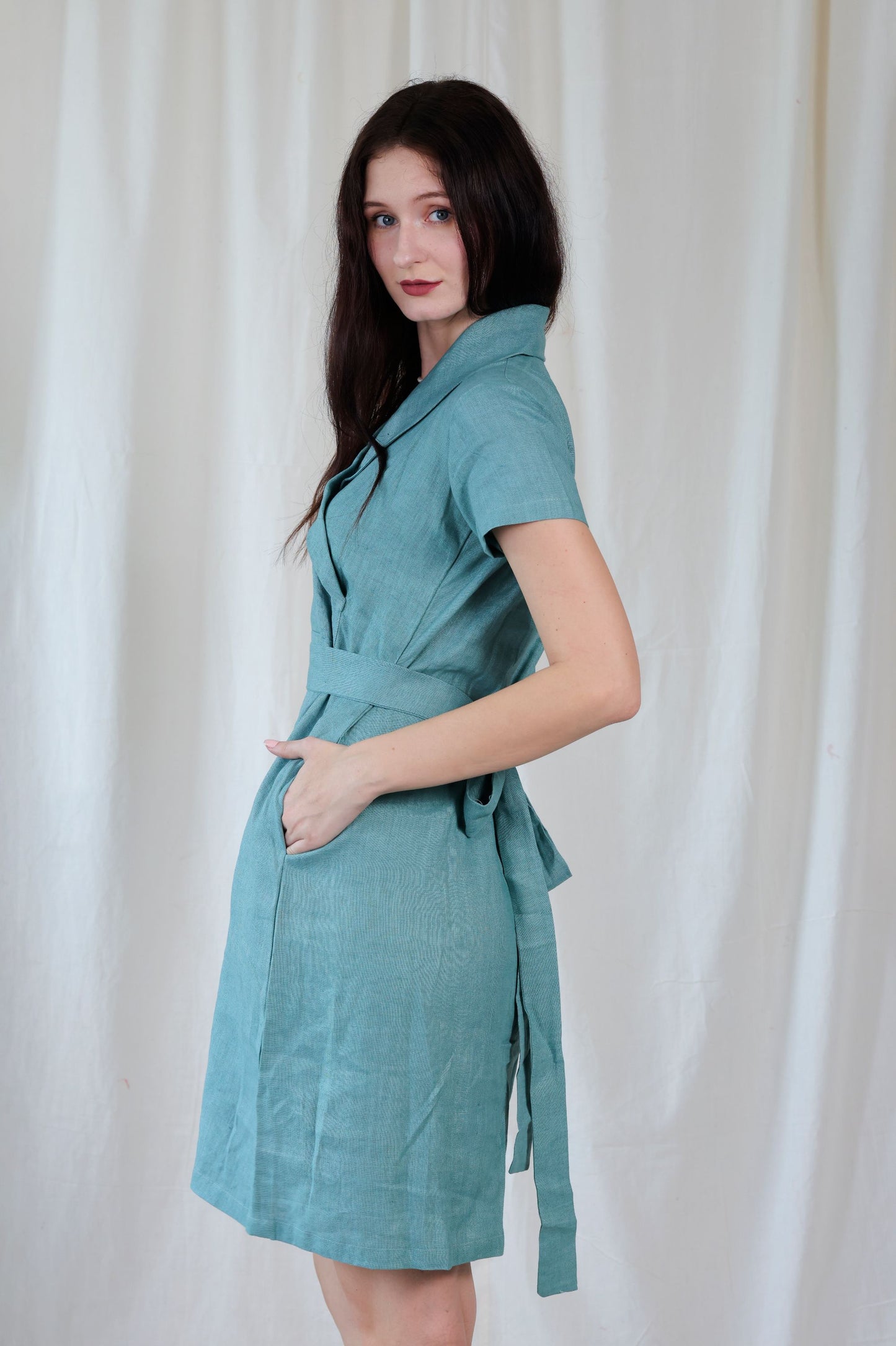 linen dressing gowns