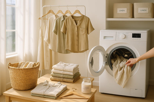 How to Care for Your Linen Washing, Drying, and Storage Tips