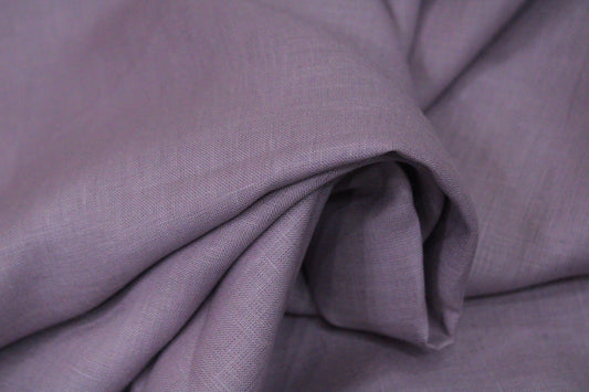 Lavender linen fabric