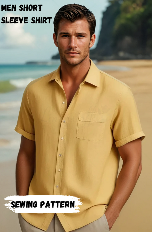 Men Short Sleeve Shirt