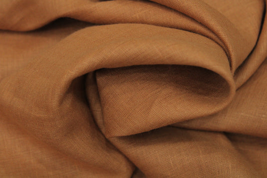Mustard Yellow linen fabric