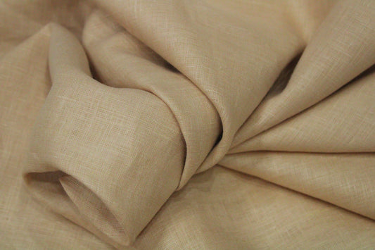 Buy Sand linen fabric