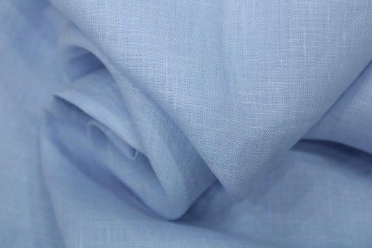 Sky Blue linen fabric