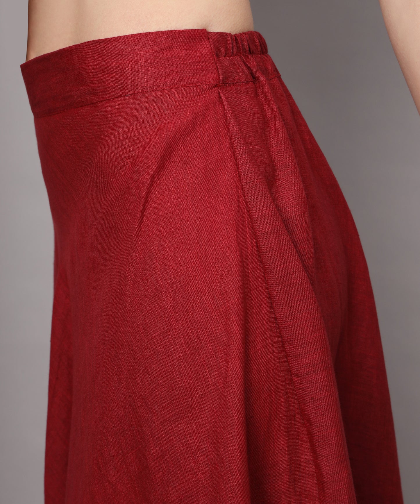 Long Linen Skirt